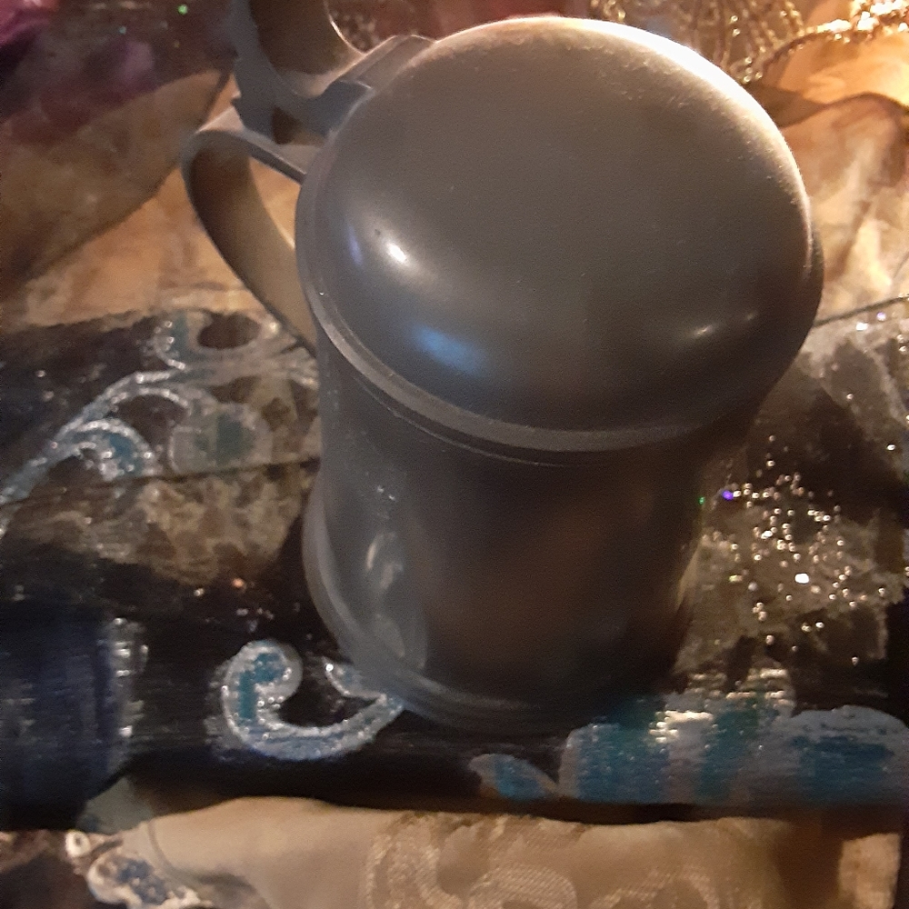 German Stein pewter  l i d d